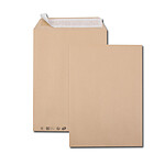 GPV Paquet de 50 pochettes kraft brun n°24 260x330 90 g/m² bande de protection