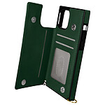 Avizar Coque Cordon iPhone 12 Pro Max Multifonction Avec Lanière - vert