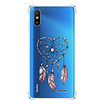 Evetane Coque Xiaomi Redmi 9A anti-choc souple angles renforcés transparente Motif Attrape coeur