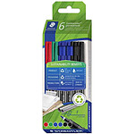 STAEDTLER Marqueur permanent 318F, boite de 6