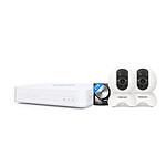 Foscam - Kit vidéosurveillance IP 2 caméras KIT-2-FN8108H-X3-HDD