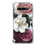 LaCoqueFrançaise Coque Samsung Galaxy S10 anti-choc souple angles renforcés transparente Motif Fleurs roses