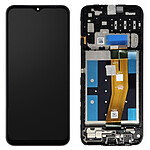 Clappio Bloc Complet pour Samsung Galaxy A14 4G Écran LCD et Vitre Tactile et Châssis Compatible  Noir