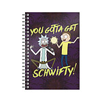 Rick & Morty - Cahier Get Schwifty