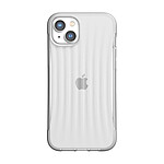 Raptic Coque pour iPhone 14 Plus Clutch Shockproof 3M avec motif rayures Transparent