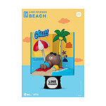 Line Friends - Diorama D-Stage Beach Closed Box Version 16 cm