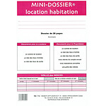 WEBER Formulaire français 'Mini dossier location-habitation'