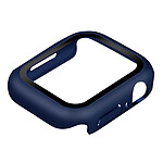 Avizar Coque pour Apple Watch Serie 7 (41mm) Rigide Finition Soft-touch Enkay Bleu