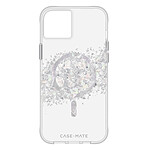 Case mate Coque MagSafe pour iPhone 15 Silicone Design Perles Anti-chutes 3m Recyclable Antibactérien