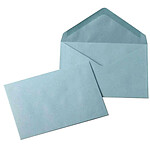 GPV Boîte de 500 enveloppes recyclées vélin bleu C6 114x162 75 g/m² gommées