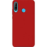 BigBen Connected Coque pour Huawei P30 Lite Rigide Finition Soft Touch Rouge