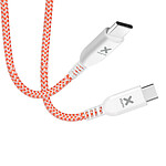 Xtorm Câble USB-C vers USB-C Power Delivery Longueur 1 mètre Rouge / Blanc