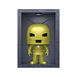 Marvel - Figurine POP! Deluxe Hall of Armor Iron Man Model 1 PX Exclusive 9 cm