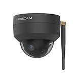 Caméra IP Wi-Fi extérieure motorisée 4MP - Zoom optique x4 - Foscam D4Z Noir