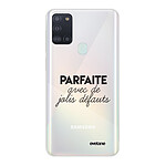 Evetane Coque Samsung Galaxy A21S 360 intégrale transparente Motif Parfaite Avec De Jolis Défauts Tendance