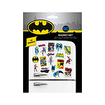 DC Comics - Pack aimants Batman Retro