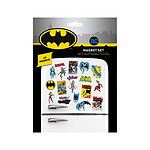 DC Comics - Pack aimants Batman Retro