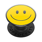 PopSockets PopGrip Smartphone Maintien et Support Vidéo Design smiley Jaune