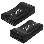 LinQ Adaptateur Vidéo 1080P HDMI vers Péritel HDMI-SCART  Noir