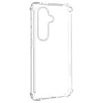 Avizar Coque pour Samsung Galaxy A55 5G Silicone Coins Bumper Antichocs Transparent