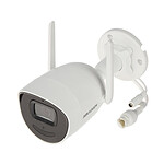 Hikvision - Caméra de surveillance extérieure Wifi Bullet fixe 4 MP DS-2CV2041G2-IDW(2.8mm)(D)(O-STD)/FUS