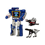 The Transformers Retro G1 - Figurine Decepticon Communicator Soundwave with Laserbeak & Ravage