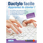 Dactylo facile - Apprenez le clavier ! - Licence Perpétuelle - 1 poste - A télécharger