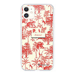 LaCoqueFrançaise Coque iPhone 11 360 intégrale transparente Motif Botanic Amour Tendance