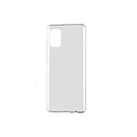 Muvit Coque pour Samsung Galaxy A71 Recycletek Souple Technologie Antibactérienne Transparent