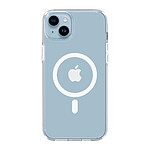 Spigen Coque pour iPhone 14 Hybride Compatible MagSafe Ultra Hybrid MagFit Blanc