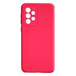 Avizar Coque pour Samsung Galaxy A33 5G Silicone Semi-rigide Finition Soft-touch Fine Fuchsia