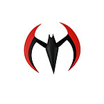 Batman Beyond - Réplique 1/1 Batarang (rouge) 20 cm