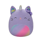 Squishmallows - Peluche Caticorn avec Rainbow Pastel Belly and Bow Cienna 30 cm