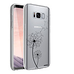 Evetane Coque Samsung Galaxy S8 360 intégrale transparente Motif Pissenlit Tendance