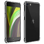 Avizar Pack Protection pour iPhone SE 2020 / iPhone 7 / iPhone 8 Coque Souple + Film Verre Trempé 9H Transparent