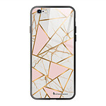 LaCoqueFrançaise Coque iPhone 6/6S Coque Soft Touch Glossy Marbre Rose Design