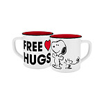 Snoopy - Mug façon email Free Hugs