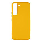 Avizar Coque pour Samsung Galaxy S22 Silicone Semi-rigide Finition Soft-touch Fine Jaune