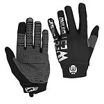 Avizar Gants pour Vélo Fonction tactile Paume Antidérapante West Biking XS noir