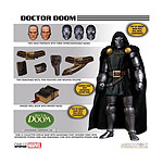 Marvel - Figurine 1/12 Doctor Doom 17 cm