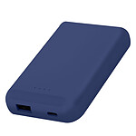 Avizar Powerbank Sans Fil MagSafe 5000 mAh Technologie Qi Ports USB / USB-C Bleu foncé