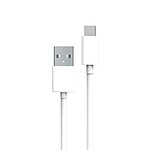 Myway Câble USB-C vers USB 2.0 Charge 60W et Synchronisation 1m Blanc