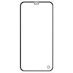 Force Glass Verre Trempé pour iPhone 12 / 12 Pro Garantie à vie Contour surélevé Noir