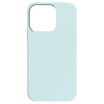 Moxie Coque pour iPhone 15 Pro Semi-rigide Intérieur Microfibre Bleu Pâle