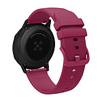 Avizar Bracelet pour Samsung Galaxy Watch Active 40mm, Silicone Souple et Ajustable - Bordeaux