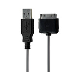 BigBen Connected Câble 30 Broches vers USB 1,2m pour Apple certifié MFI - 1A Noir