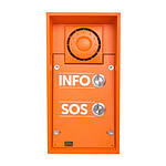 2N - Interphone IP Safety 2 boutons poussoir et double haut-parleur - 9152102W