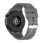 Avizar Bracelet pour Huawei Watch GT Runner Renforcé Boucle Argentée Gris