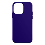 Moxie Coque pour iPhone 14 Pro Max Hybride Semi-rigide Fine Légère Intérieur Doux violet