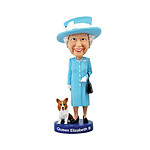 Célébrité - Figurine Bobble Head Queen Elizabeth II 20 cm